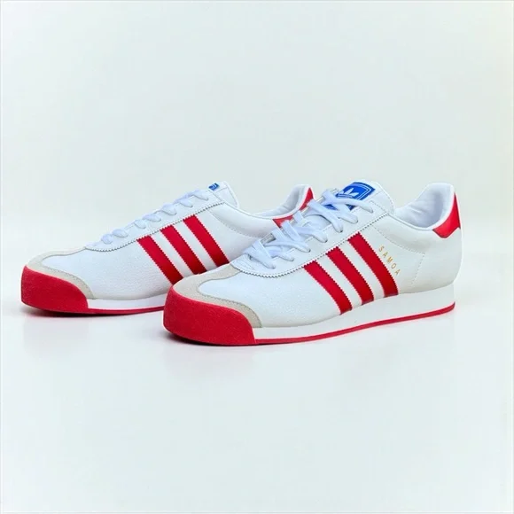 Adidas Samoa Men’s Sneakers – Size 12 – White/Red - Picture 3 of 7